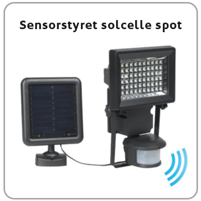 Sensorstyret spot